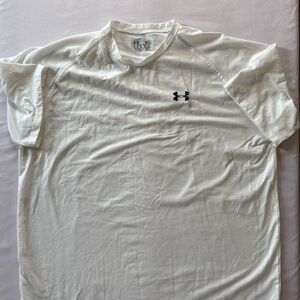 Under Armour White Men’s Short Sleeve Training Tee